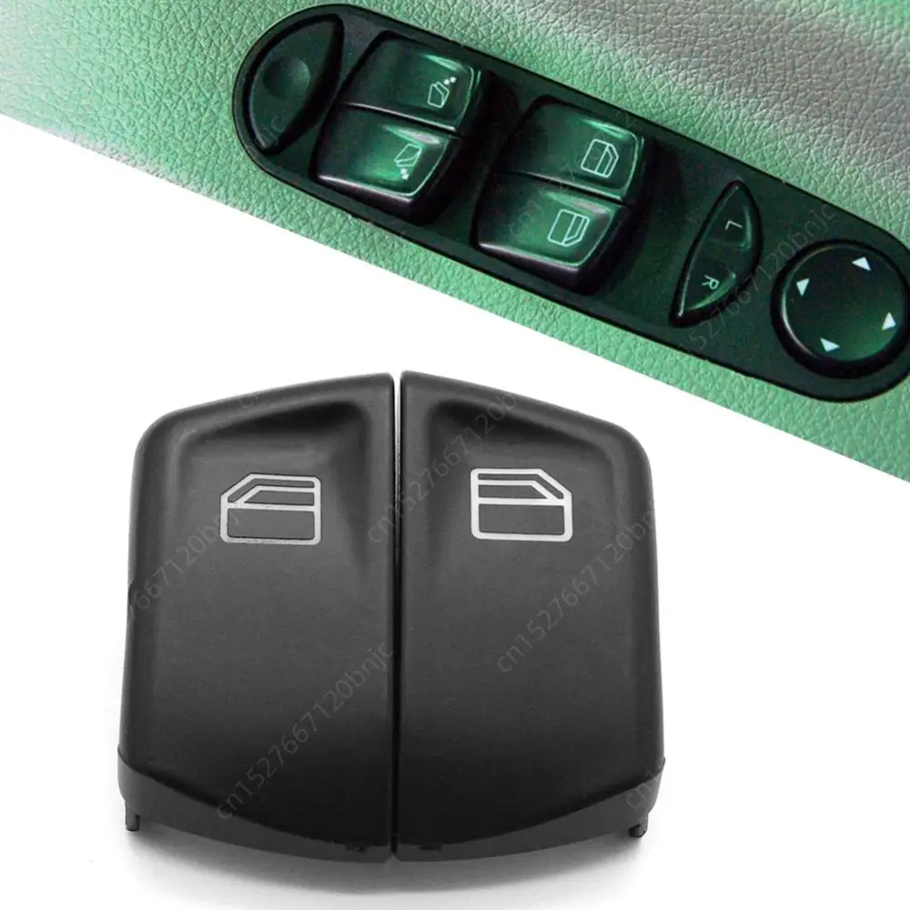 2/1pcs Car Power Window Switch Button Cover Right+Left For Mercedes-Benz Vito W639 2003-2015 Sprinter MK2 W906 2005 -2015