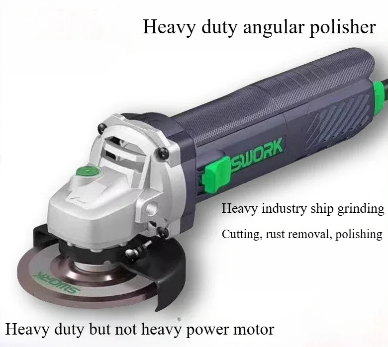 Angle Grinder Sovok Heavy Duty Load Thin Handle Full Range Polishing Cutting Multifunctional Power Tools