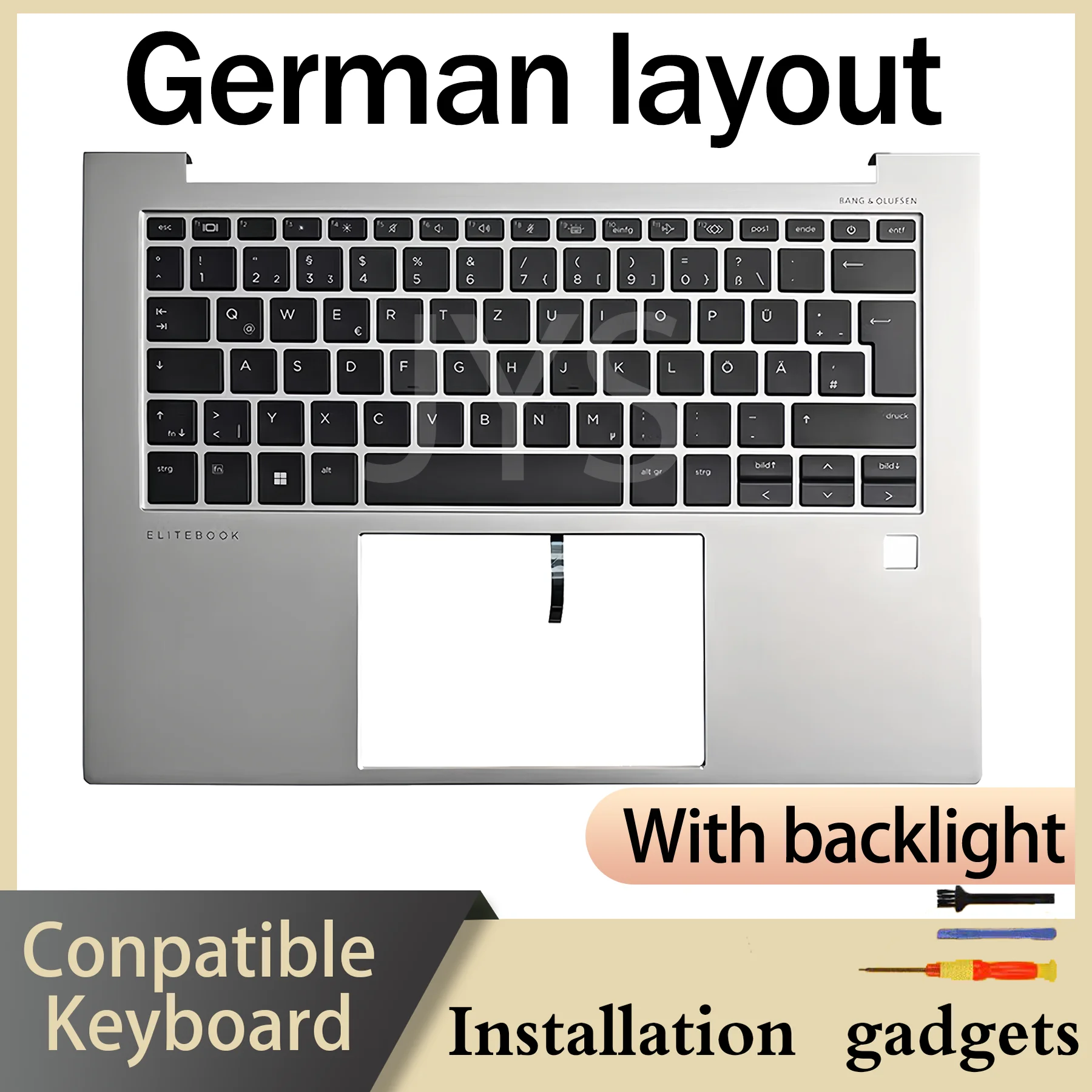 for HP EliteBook 845 840 G9 G10 Zbook Firefly 14 G9 G10 C-cover Backlit Keyboard DE ES FR IT LA RU UK US CH
