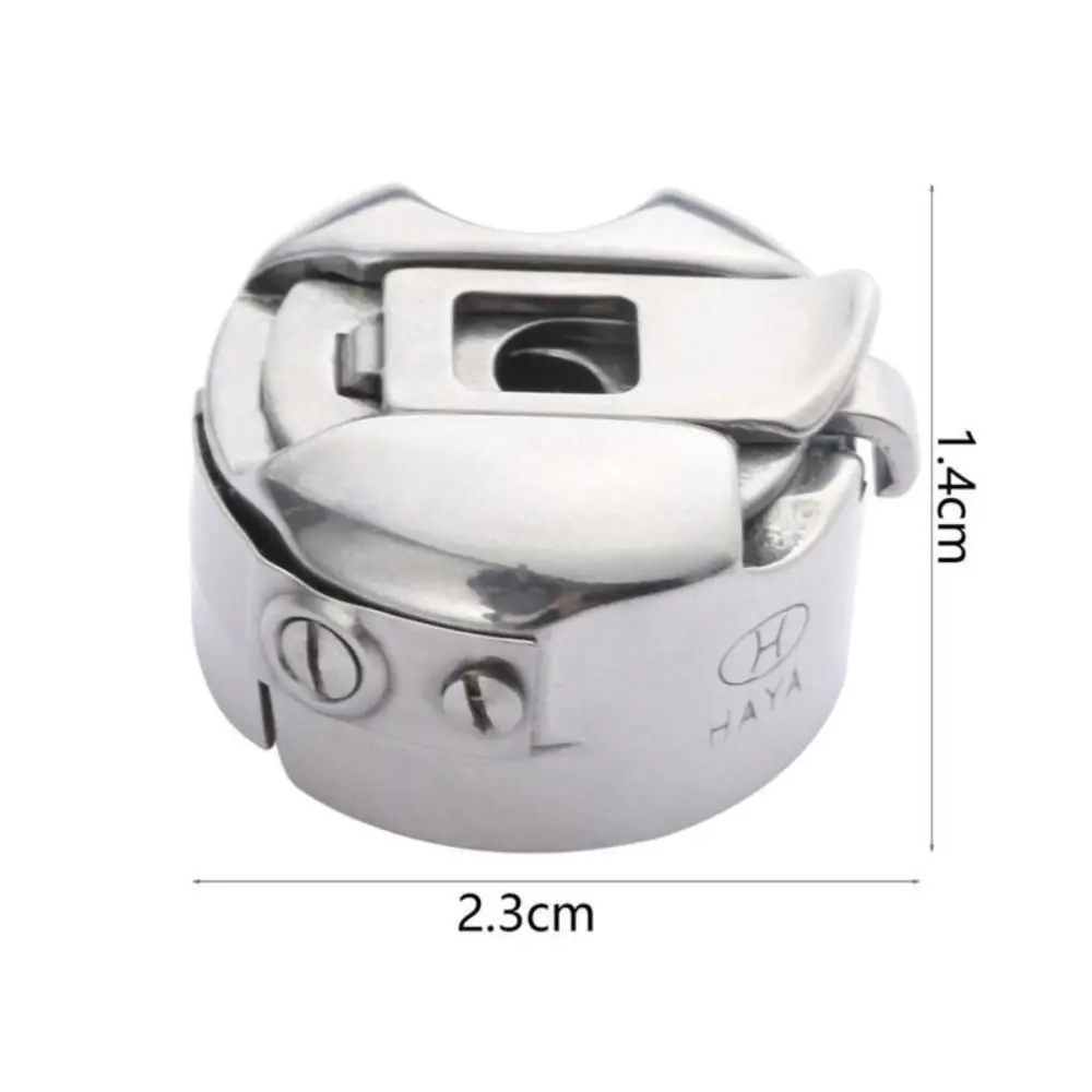 Steel Industrial Sewing Machine Bobbin Case Silver Sewing Tools Bobbin Spool Case Old Pedal Sewing Machine Accessories