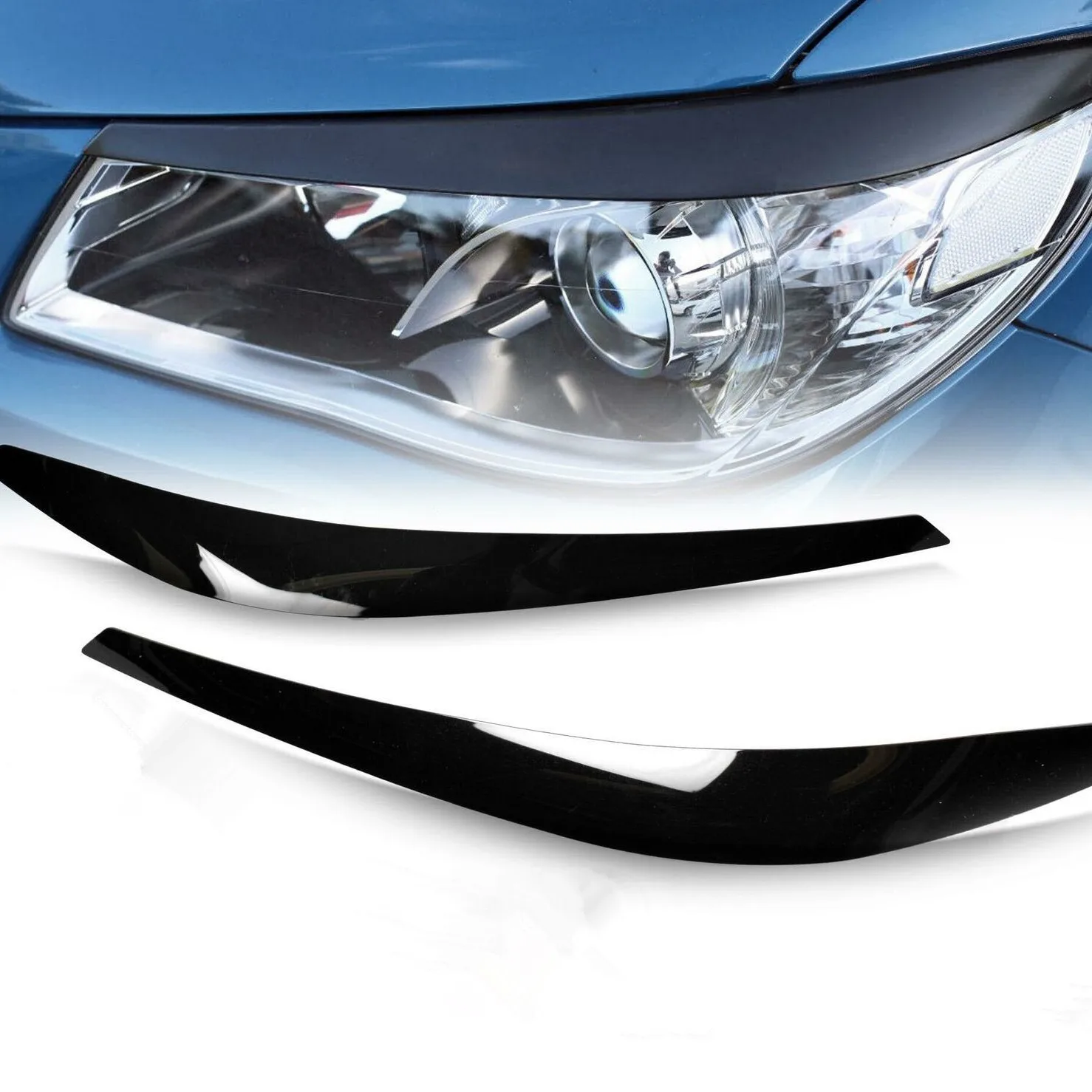 Suitable for Holden VF Holden Commodore Headlight Eyebrow Modified Light Eyebrow Sticker Headlight Eyebrow Air Knife