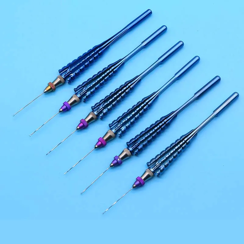 

Micro-ophthalmic instruments 20/23G microscopic intraocular retinal forceps titanium intraocular retinal forceps retinal forceps