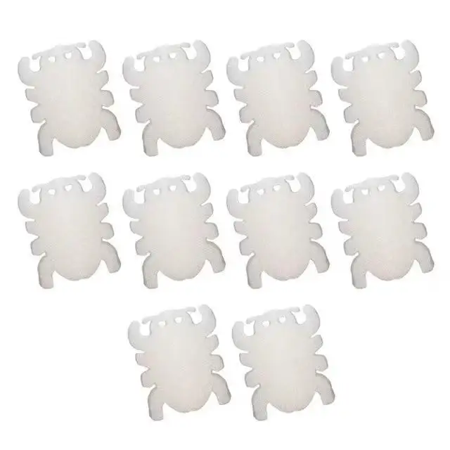 10Pcs Swimming Pool Sponge Filter Cleaning Oil Absorbing Aquarium Filter Sponge Spider Design