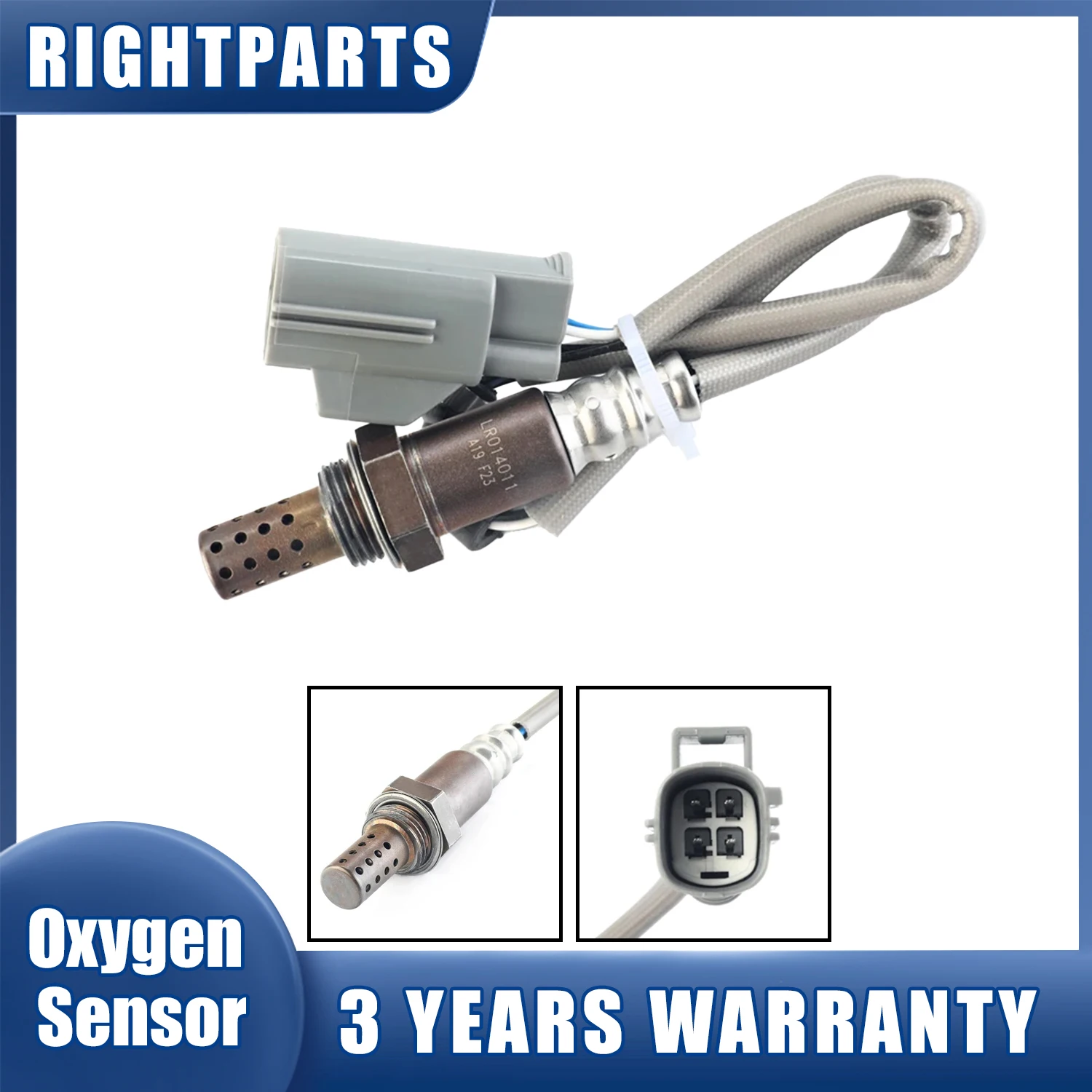 RIGHTPARTS Lambda Oxygen Sensor LR014011 For Land Rover Evoque Air Fuel Ratio O2 Sensor