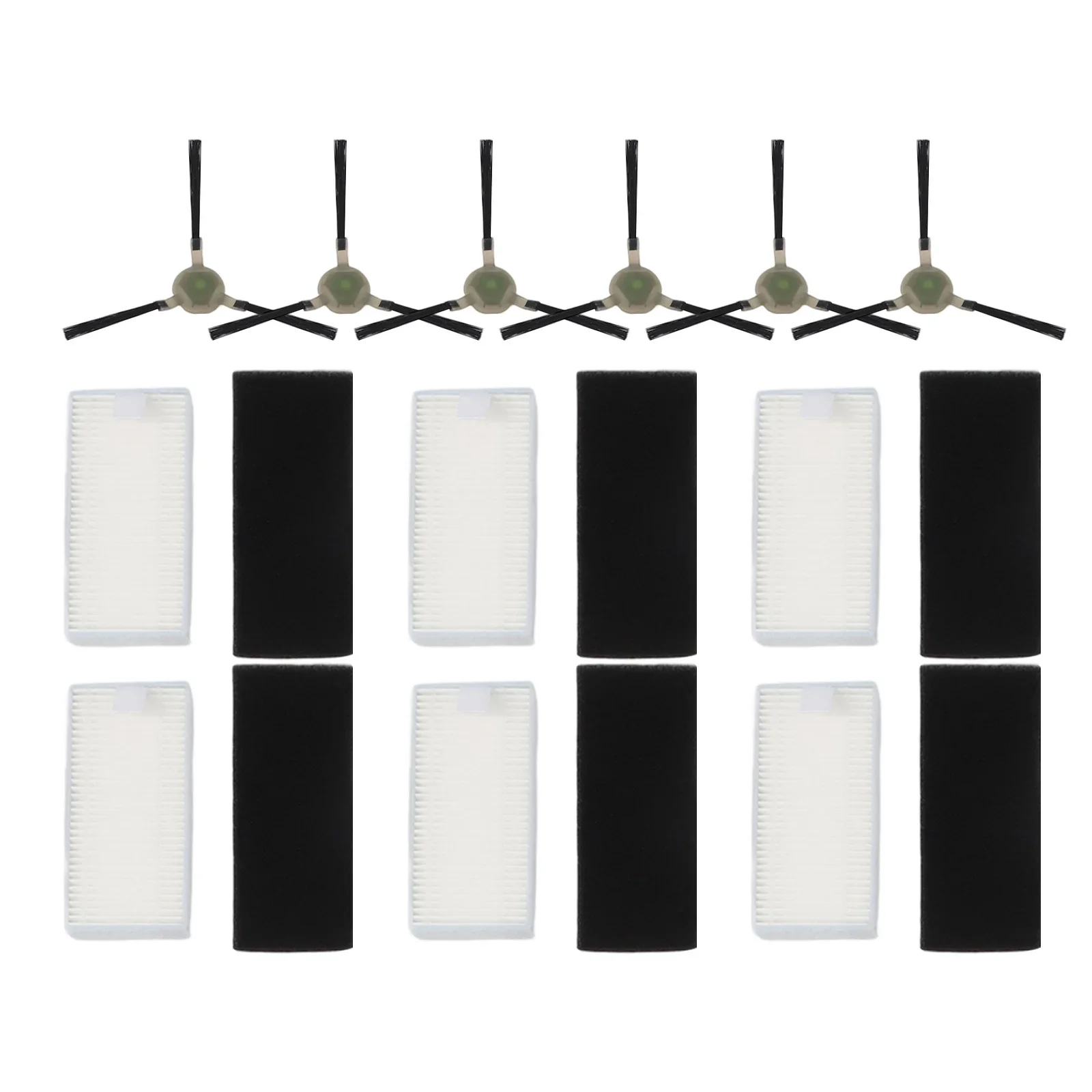 

Replacement Filter And Side Brush Set For The For Lefant For M330 For M330 Pro Robot Vacuum Cleaner.