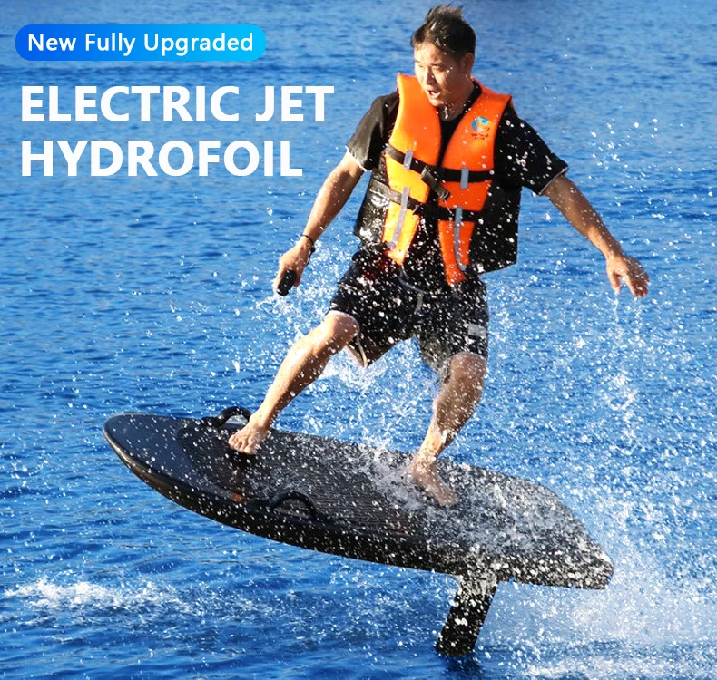 Customizable Carbon Fiber E-Foil High Speed Electric Hydrofoil Surfboard