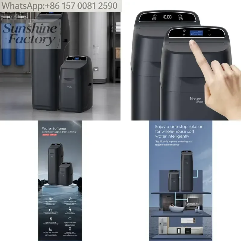 Commercial Large Flow Water Softener Household Whole House Central Water Purifier Integrated Reverse Osmosis System Electric