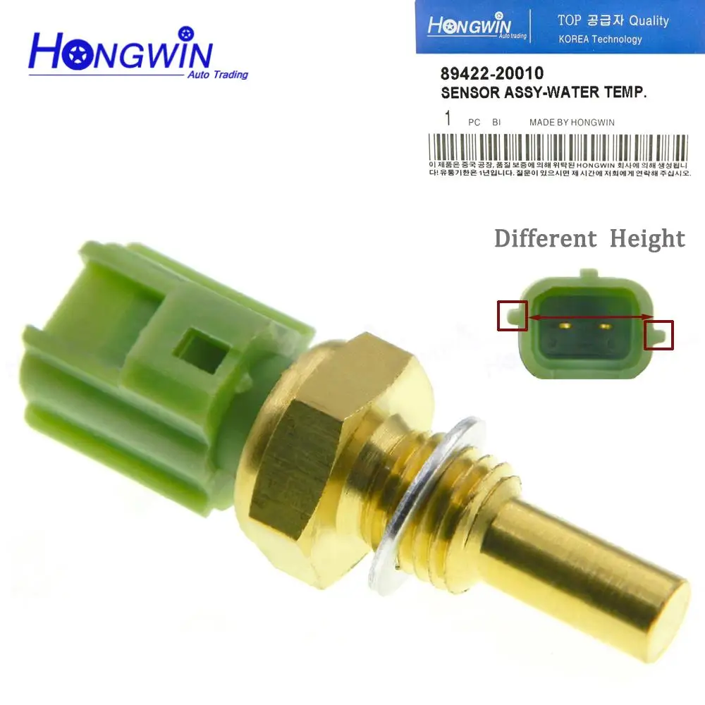 

Genuine No.:89422 20010 Coolant Water Temperature Sensor Fits Toyota Camry Celica Corolla Cressida Lexus ES300 8942235010