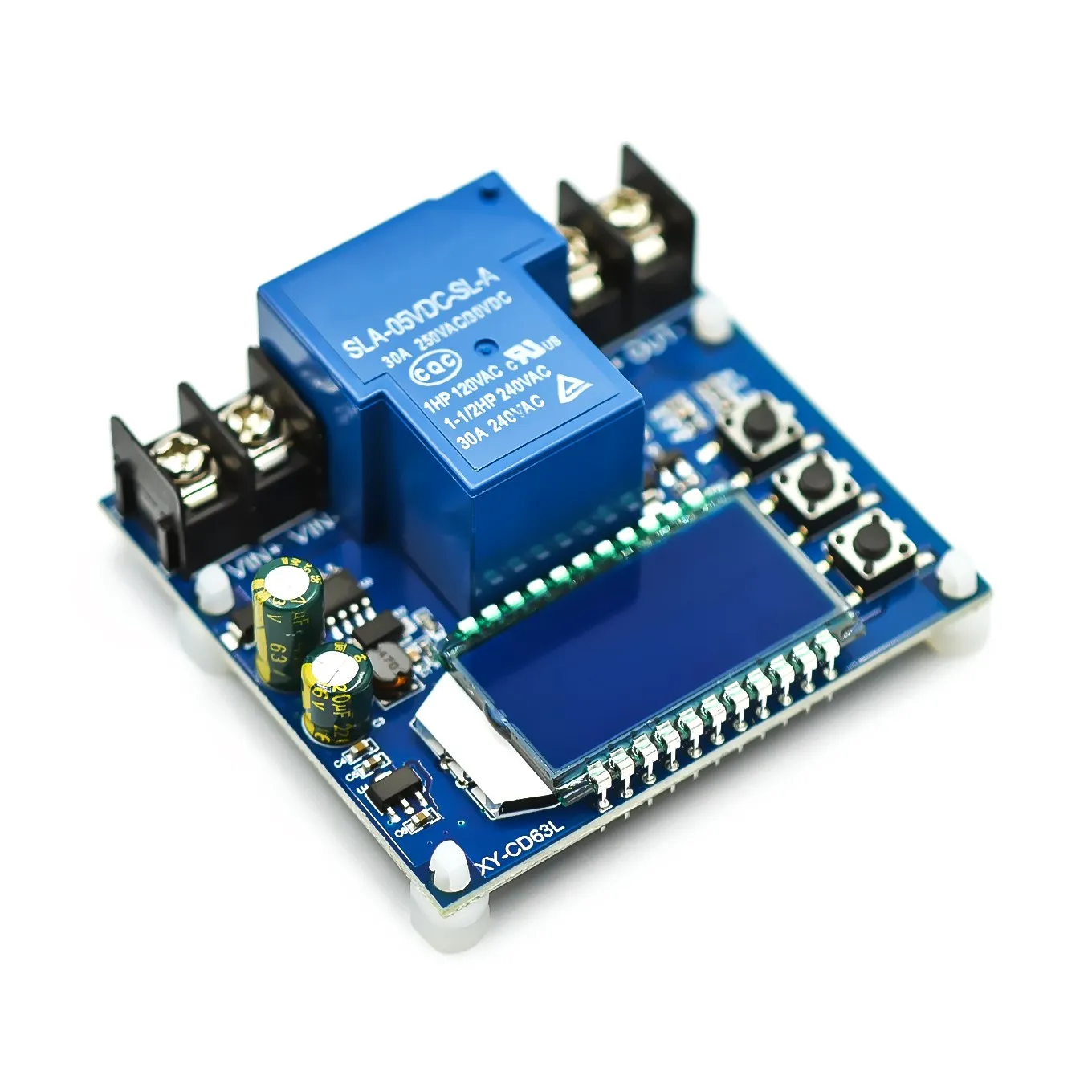 1 pz 30A batteria modulo di controllo della ricarica della batteria spegnimento completo protezione della tensione cc protezione contro la perdita