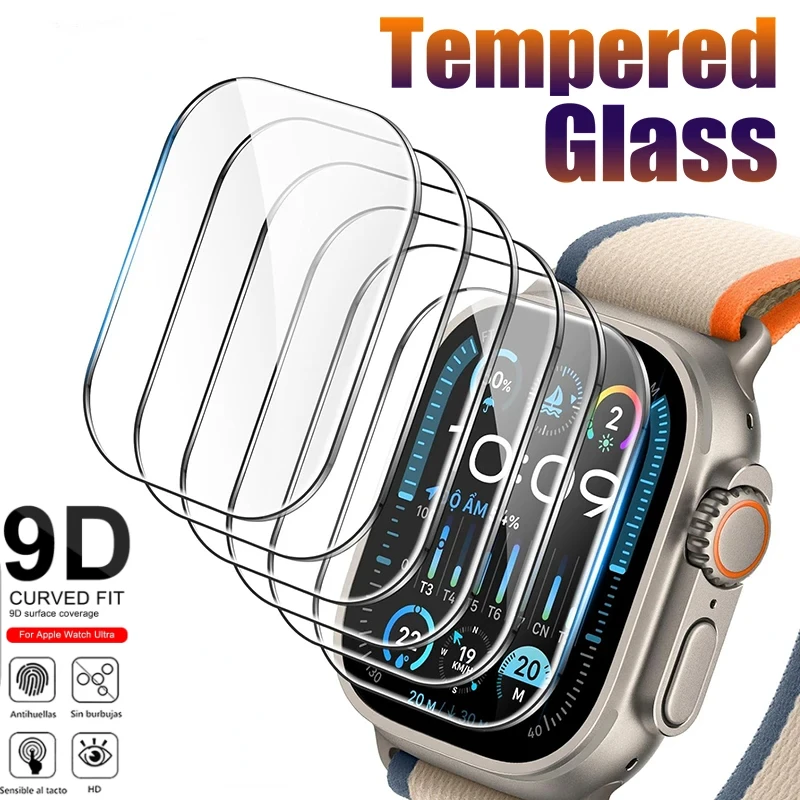 Folia ochronna do Apple Watch Ultra 2 49 mm 9 8 7 45 mm 41 mm Szkło HD Folia ochronna na ekran iWatch 6 5 4 SE2 44 mm 42 mm 40 mm
