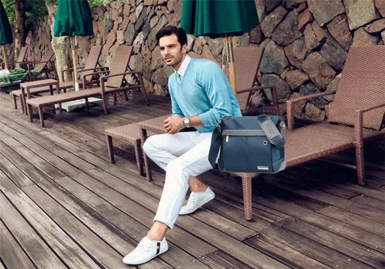 

2026, новая водонепроницаемая мужская диагональная сумка на одно плечо, ткань Оксфорд, многофункциональные повседневные студенческие сумки большой вместительности