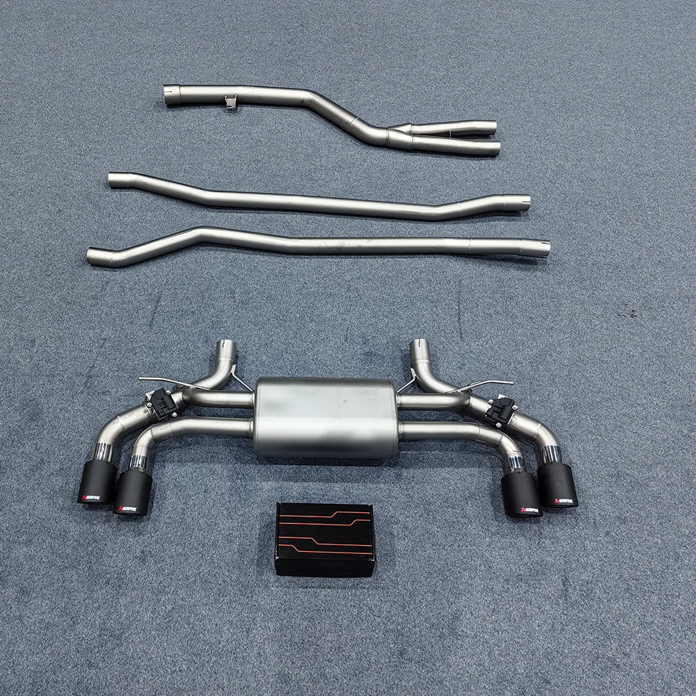 

With Remote Control Valvetronic Exhaust Muffler for G30 G38 3.0T B58 Stainless Steel Exhaust