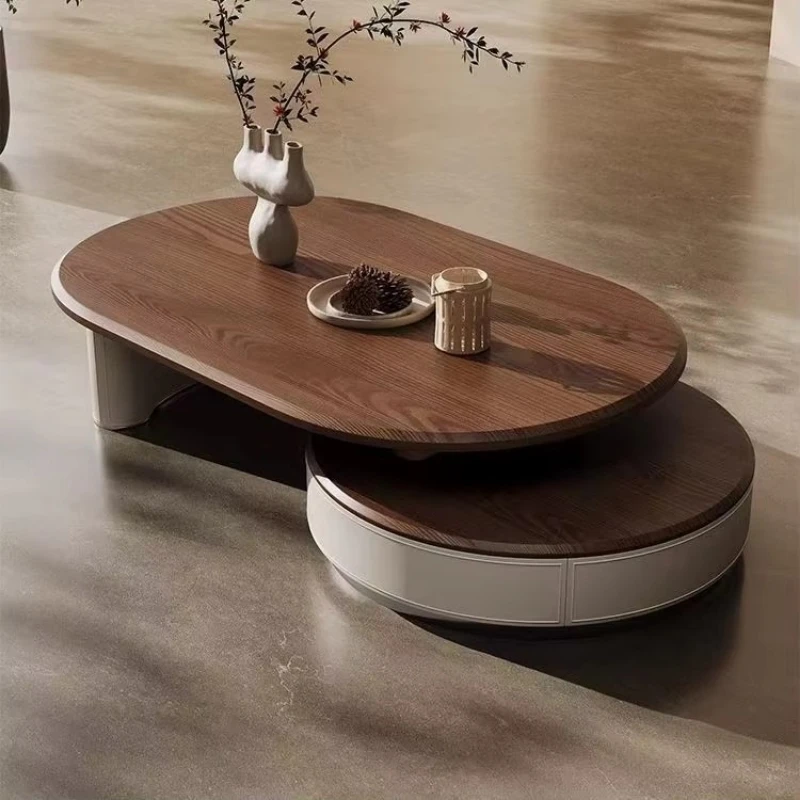 Modern durable coffee table set wooden frame living room furniture coffee table set