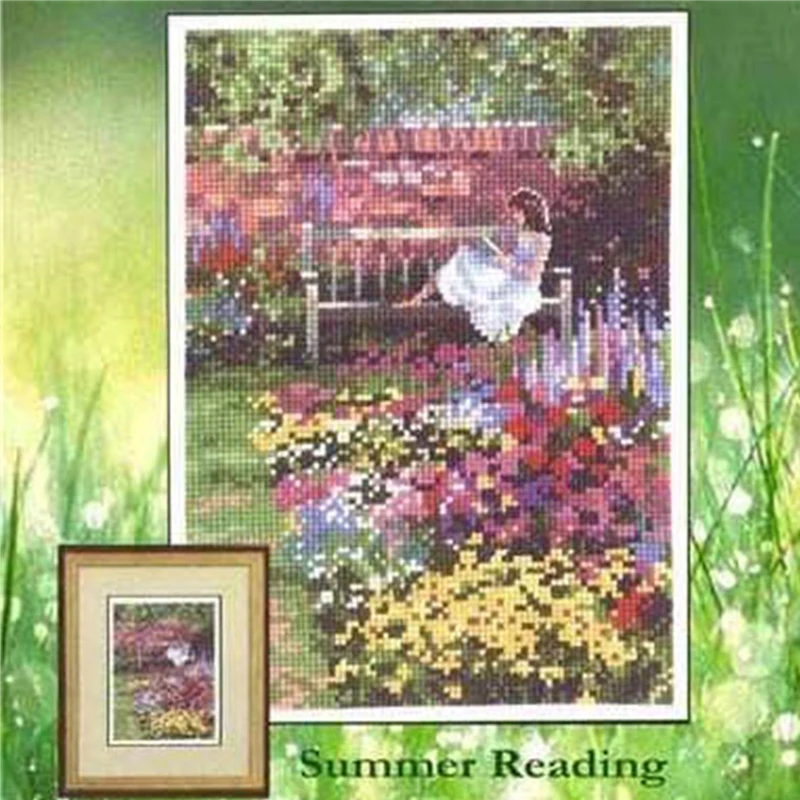 3578 Kreuz stich Kit Kreuz stich Weihnachts produkte Förderung Homfun Stich DIY Handwerk Stickerei Stoff Faden Set Hobby Erwachsenen