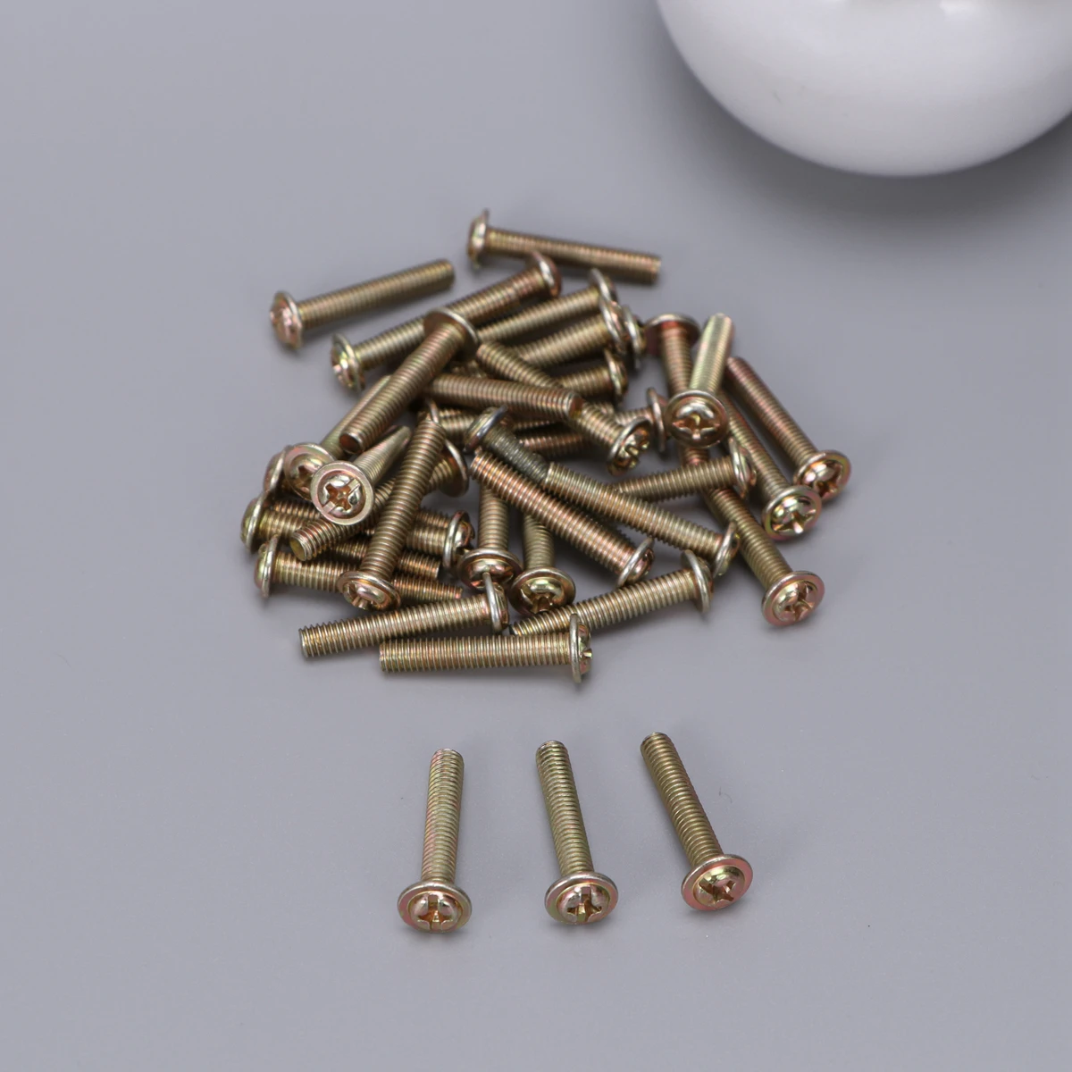 

30 PCS Furniture Drawer Handle Single Hole Knobs Cabinet Wardrobe Wood Door Bamboo Classical Style Safe to Use