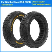 10 Inch Solid Tire 60/70-6.5 Off-Road Tyre for Ninebot Max G30P G30LP Gotrax G5 G6 Hiboy Titan Pro MAX3 Electric Scooter Tires