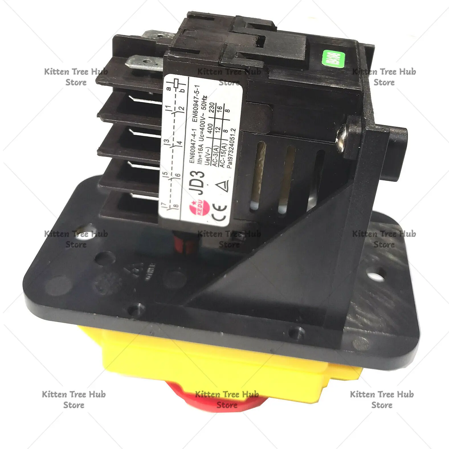 230/400V 16/12A Electromagnetic Switch On Off Emergency Stop Pushbutton Switches for Industrial Machine Tool Equipment