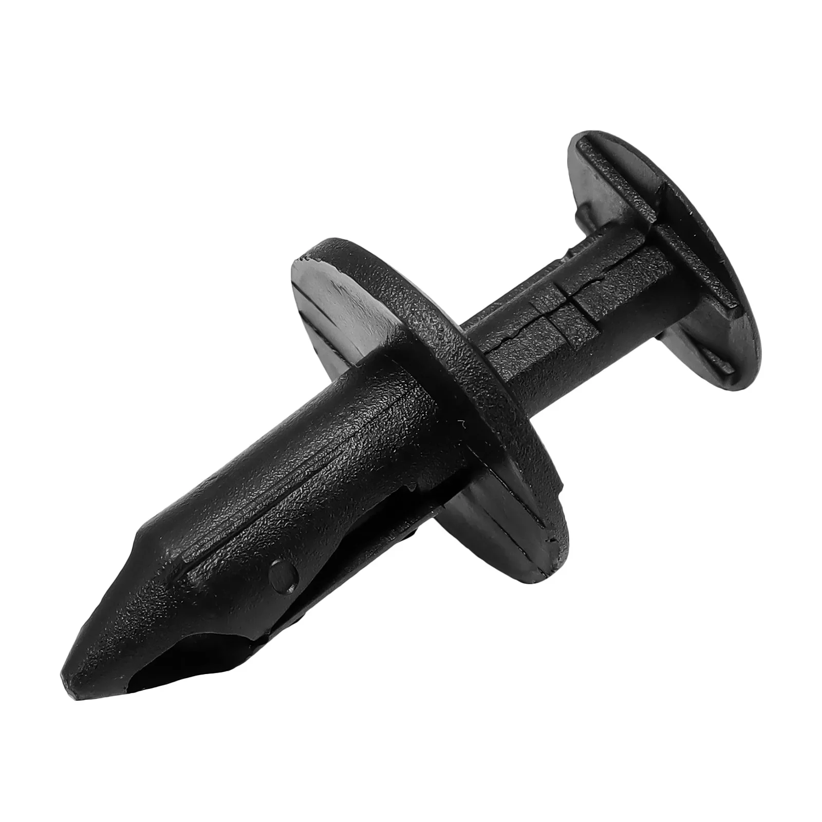 50PCS Clips Car Bumper Door Panel Fender 8mm Car Retainer Clips Plastic Fasteners Kit Black Car Body Bumper Rivet Set