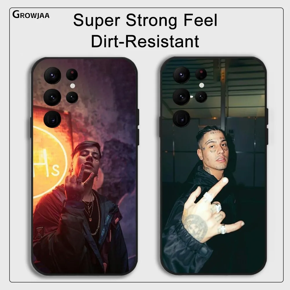 

D-Duki Rapper Phone Case for Samsung Galaxy S24 Ultra S22 S23 Ultra S21 S20 5G Protective Silicone TPU Funda