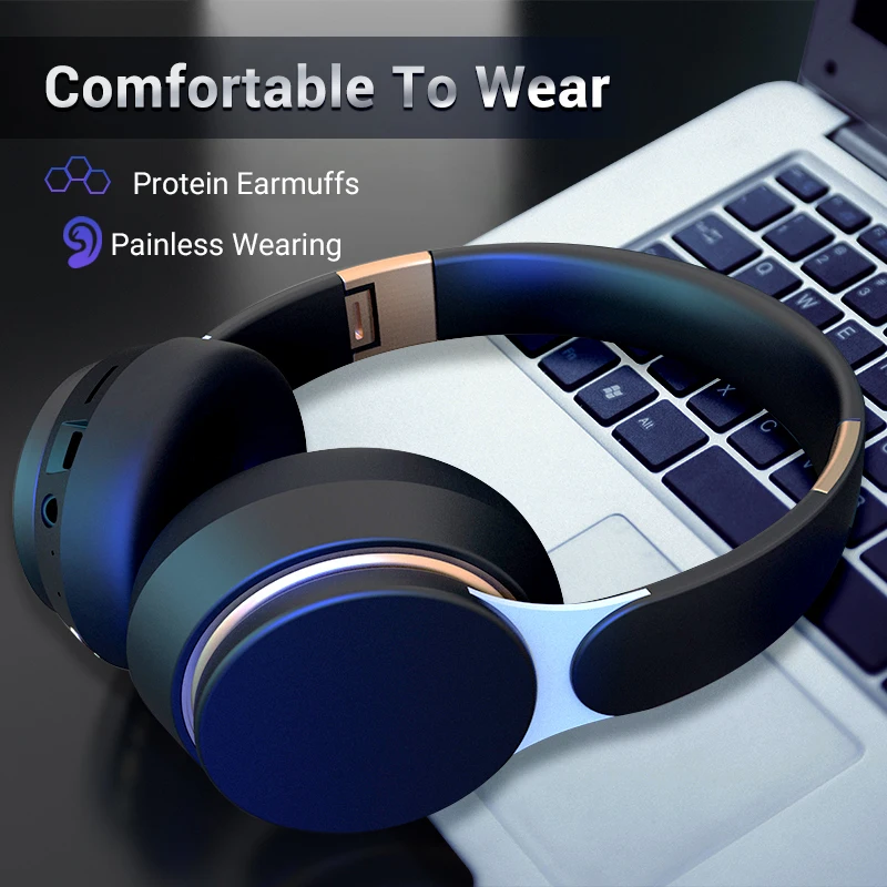 #wireless Bluetooth headse foldable hifi 9D Csapó sügér hifi Fülhallgató Ribillió Kedvzmény Sportág headsets vel Merevlemez mic Játék Fejhallgató