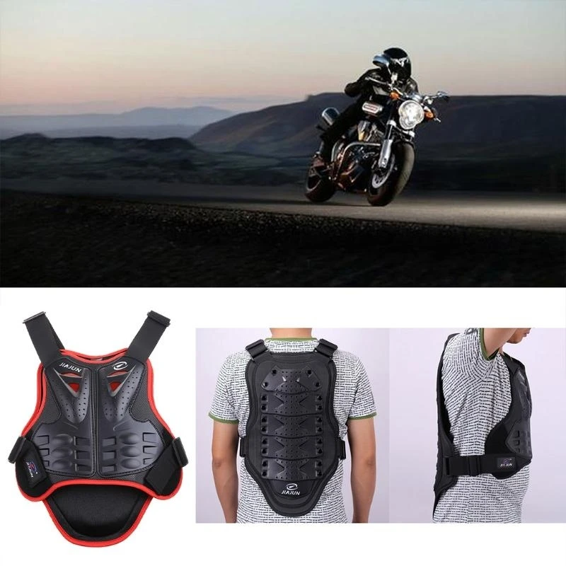 242A Motorcycle Armor for Jacket Moto Racing Gear Adults Dirt Bike Body Chest Spine Protector Armor Vest for Skiing
