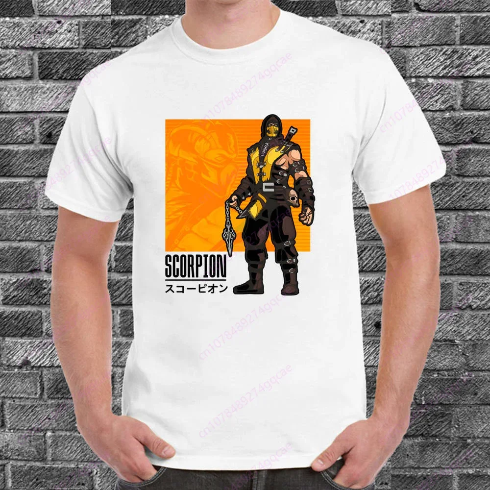 Mortal Kombat Printed T Shirts Spring Tops Summer Tees Men Women Short Sleeve Casual Personaity T Shirts