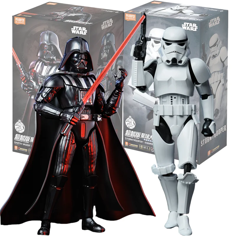 blokees-originali-star-wars-trooper-stormtrooper-darth-vader-action-figures-modello-di-assemblaggio-giocattoli-ornamento-da-tavolo-regali-di-compleanno
