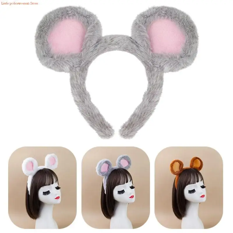 F92D – ensemble d'accessoires Costume souris pour enfants, oreilles souris, bandeau, queue Tutu, Costume pour