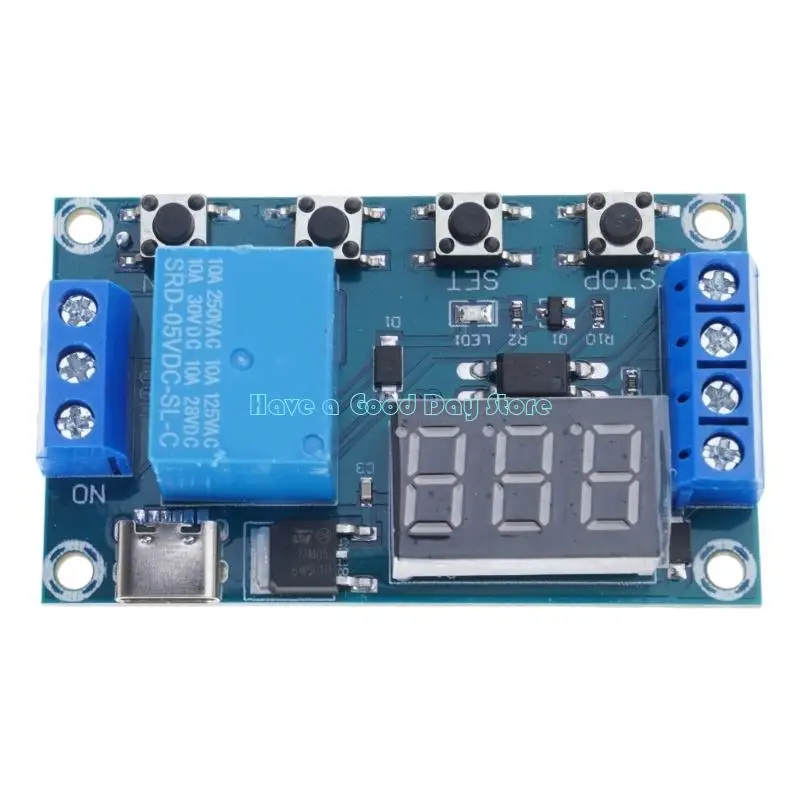 462D Industrial DC6-30V Timer Relays Module for Delayed Shutdown Cycle Control
