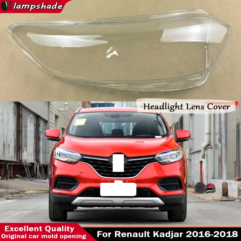 

Transparent Headlamp Shell Lampmask Lamp Shade For Renault Kadjar 2016 2017 2018 Headlight Cover Replace The Original Lampshade