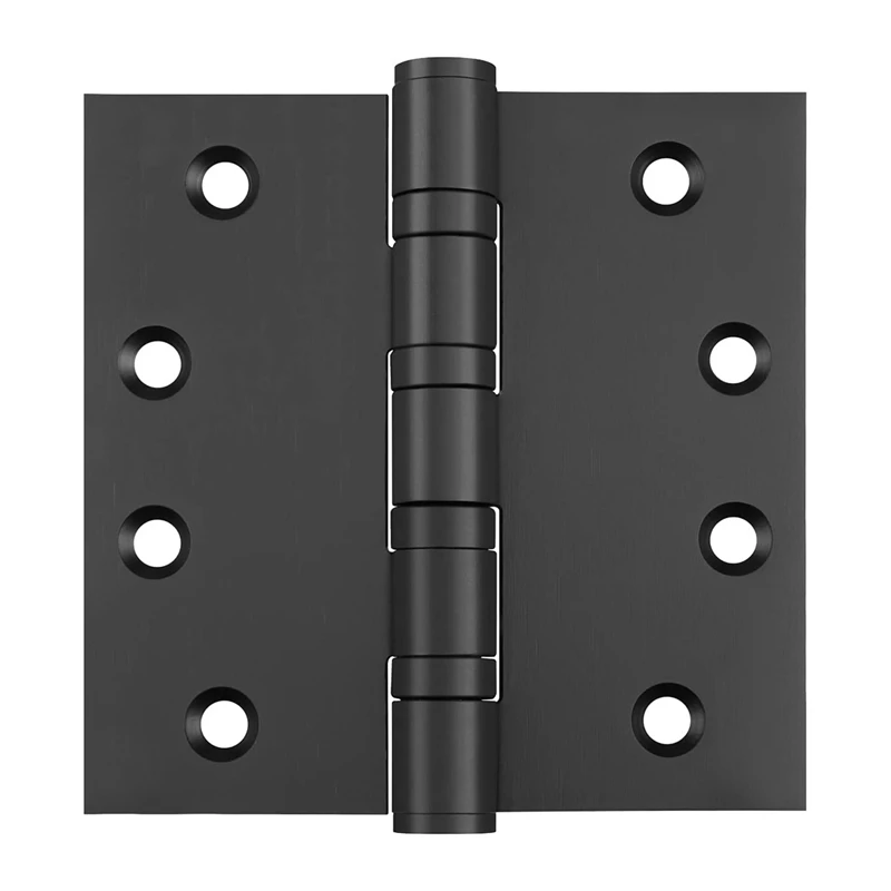 Stainless Steel Black Doors Ball Bearing Door Hinges 4In X 4In Door Hinges 3 PACK