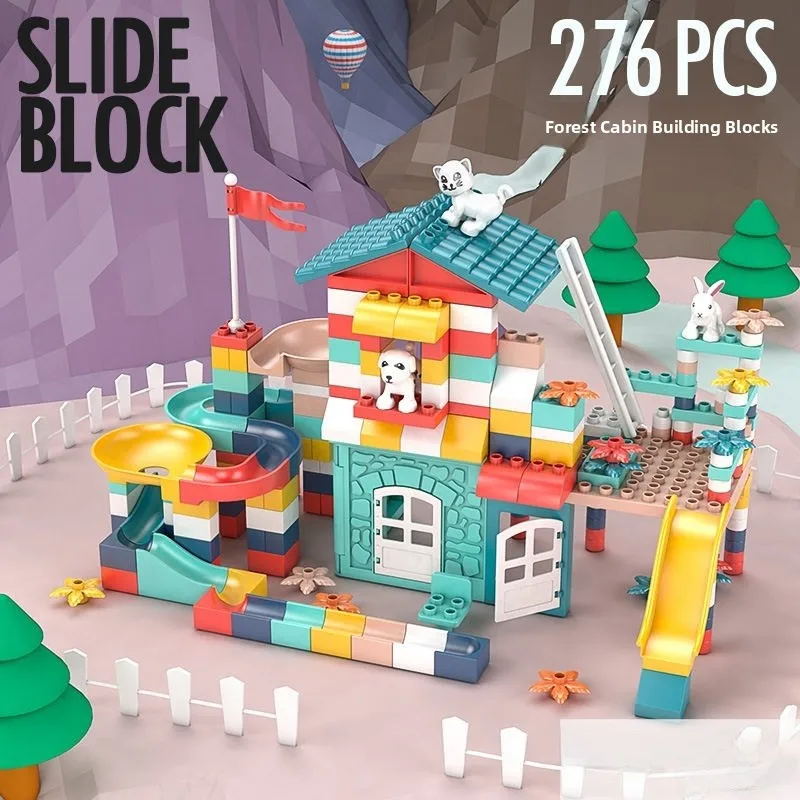 Large Particle Building Blocks Assembly Intelligence Development Toys 3 to 6 Years Old 3D Puzzle for Boys And Girls