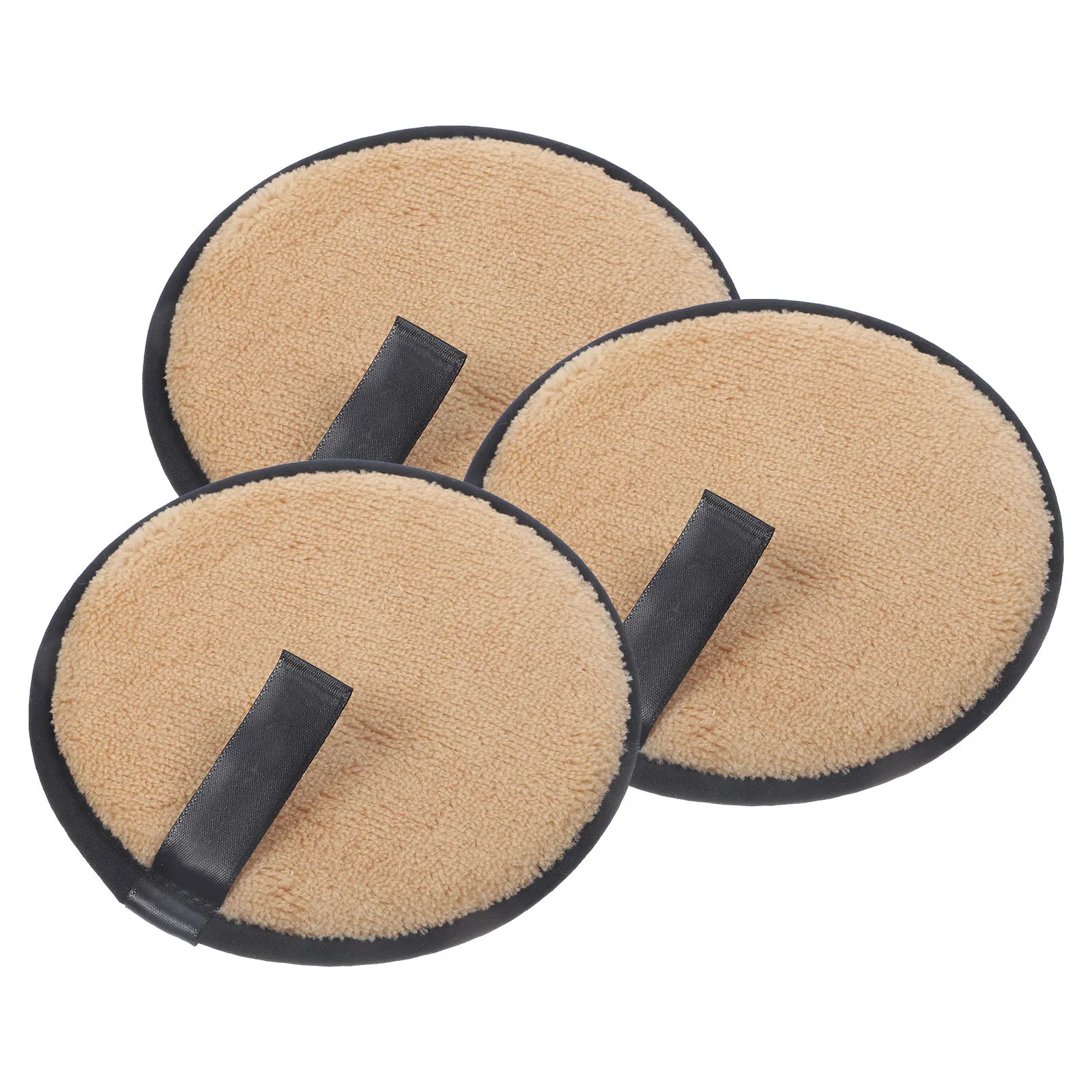 3 個パウダーパフメイク落としパッドソフトフェイシャルクリーニングパッドメイク落とし化粧品パウダーパフメイクアップ除去パッド