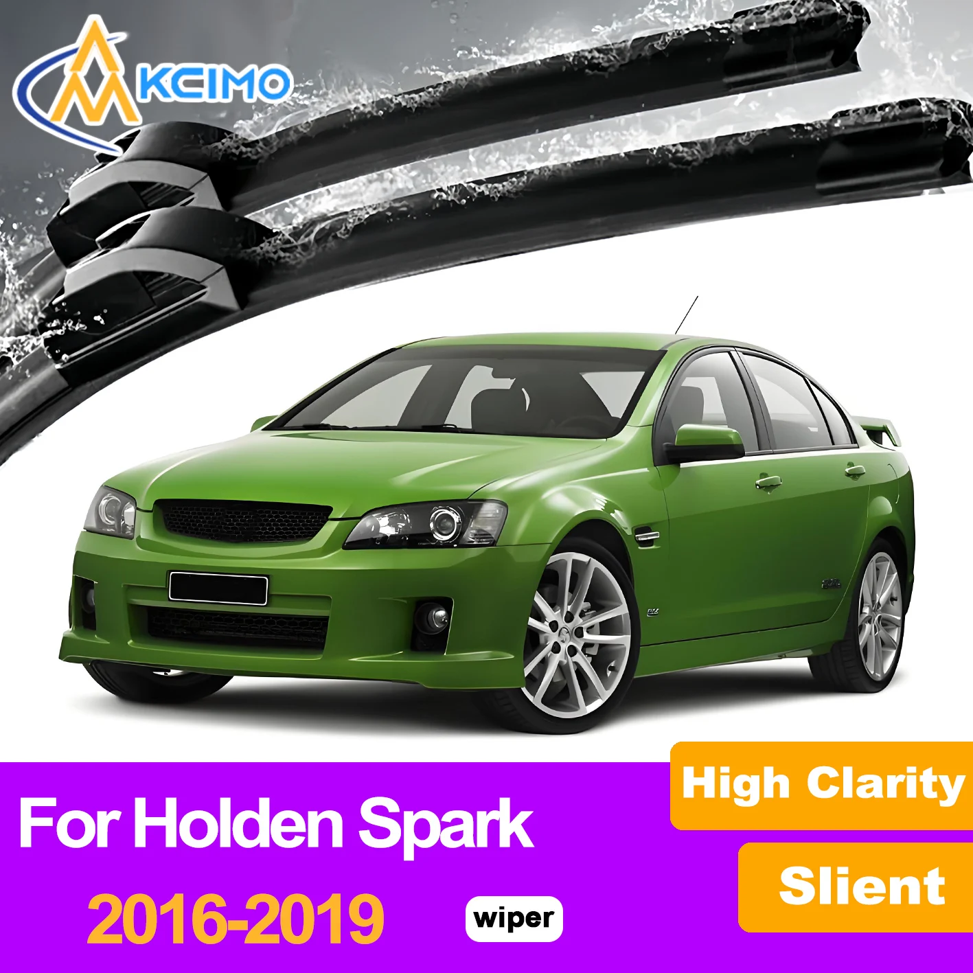 

2Pcs Front Windshield Wiper Blades For Holden Spark 2016-2019 Windscreen Window Car Accessories