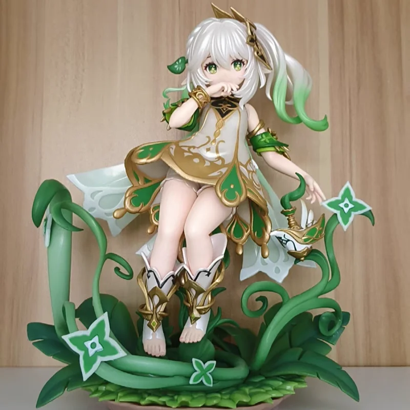 

New 26cm Genshin Impact Figure Nahida Anime Figure 10inch Cute Figurine Pvc Action Stand Position Model Collection Toys Gifts