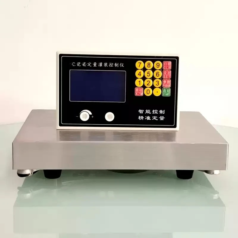 Two-way automatic weighing quantitative controller, liquid particle 2-way sub-filling machine instrument