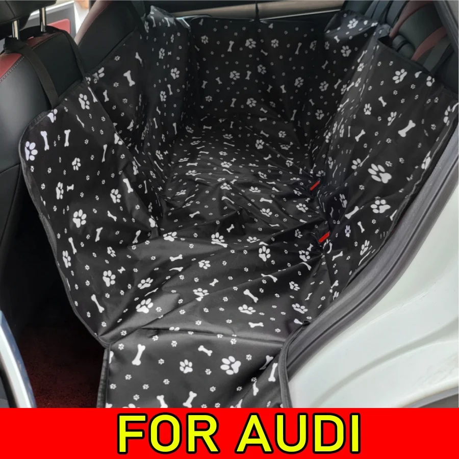 

For Audi A7 2012 - 2024 Universal Car Pet Seat Cushion for Cats and Dogs, 1pc Full Coverage Rear Seat Version, Waterproof,