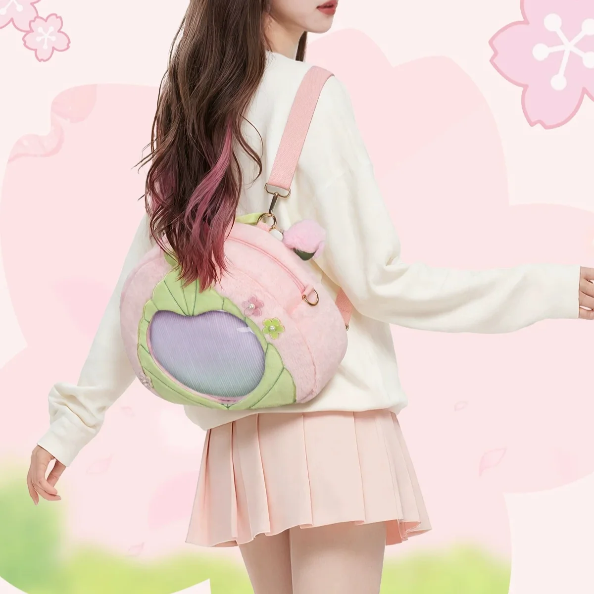 Original Ita Bag Transparent Bolsos mujer Shoulder Bags for Woman Large Capaci Sac Femme Sweet Cool Girls Bolsas Creative Bolsa
