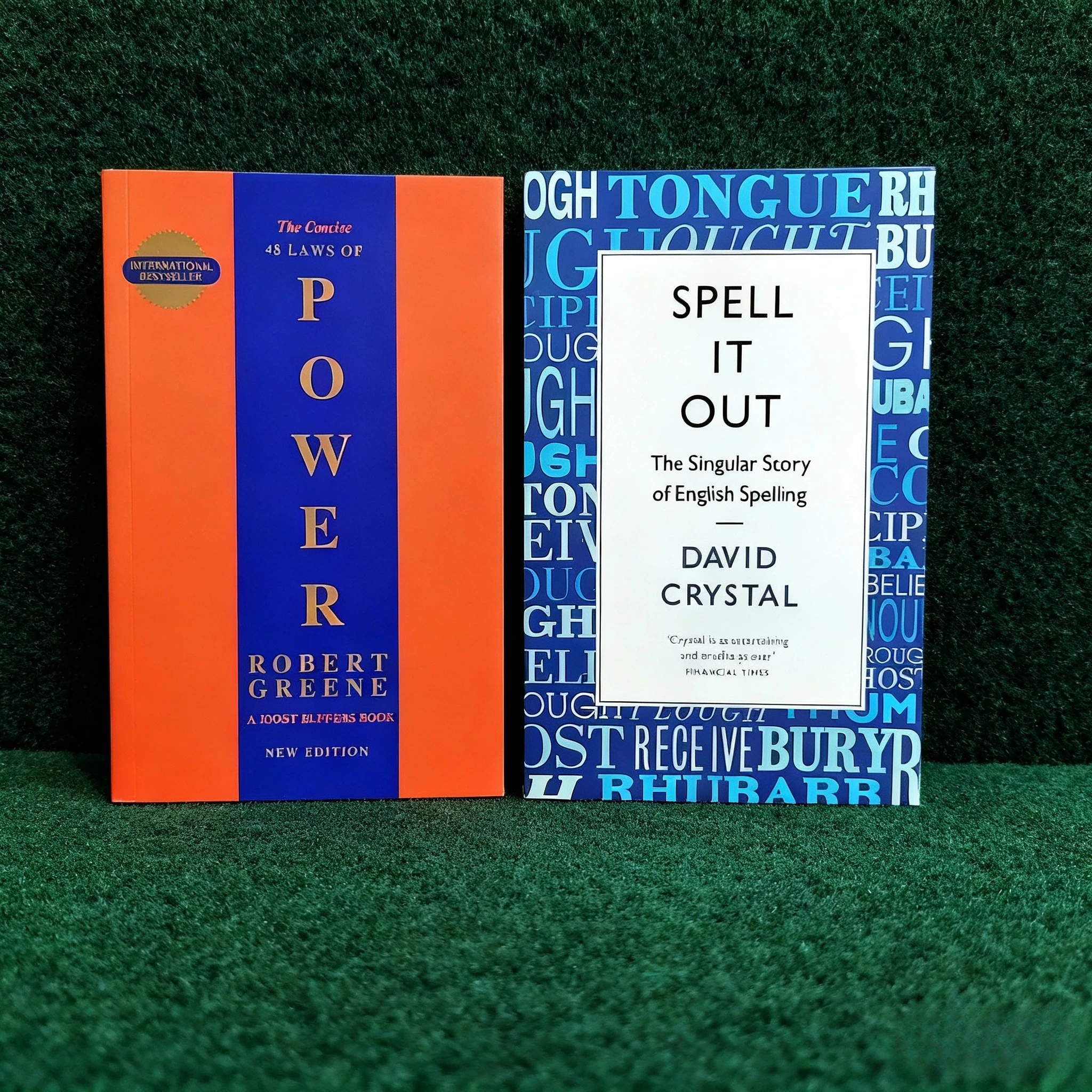 

《The Concise 48 Laws Of Power》+《Spell It Out The singular》The core law of power game English teachers students Christmas gift