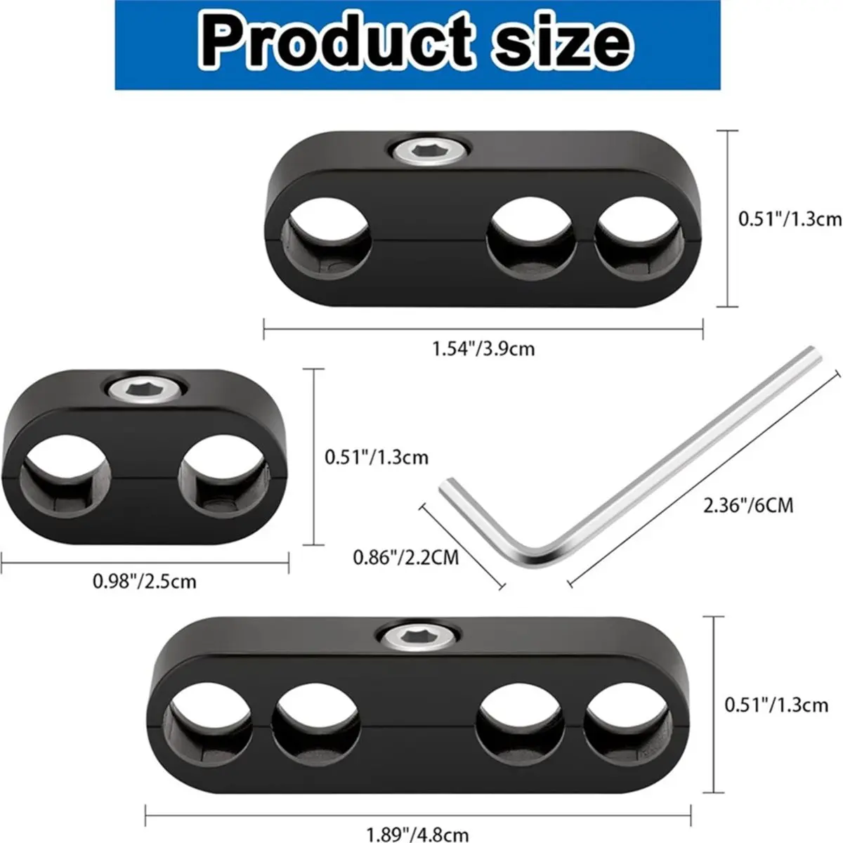 2026 New Tool 12 Pcs Separators Set, Wire Separator with 1 L Type Wrench,Automobile Wire Clip Holder