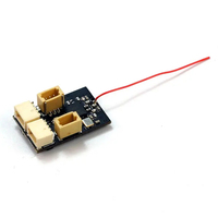 AEORC RX14X series 2.4GHz 4CH DSMX/2 FRSKY-D16 FLYSKY Mini Receiver Integrated 1S 5A brushed ESC With TELEM Function