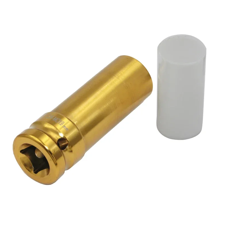 3 Chiếc 1/2 Inch 17 Mm 19 Mm 21 Mm Hợp Kim Tường Mỏng Xe Bánh Xe Tác Động Sâu Hạt Ổ Cắm Lái Xe bộ