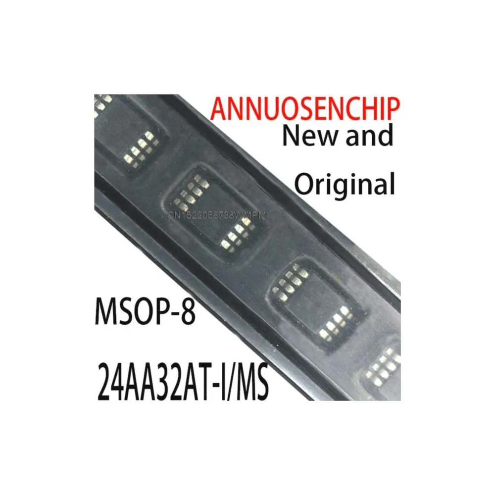 

50PCS 24AA32A-I/MS 24AA32A AA32 MSOP-8 24AA32AT-I/MS