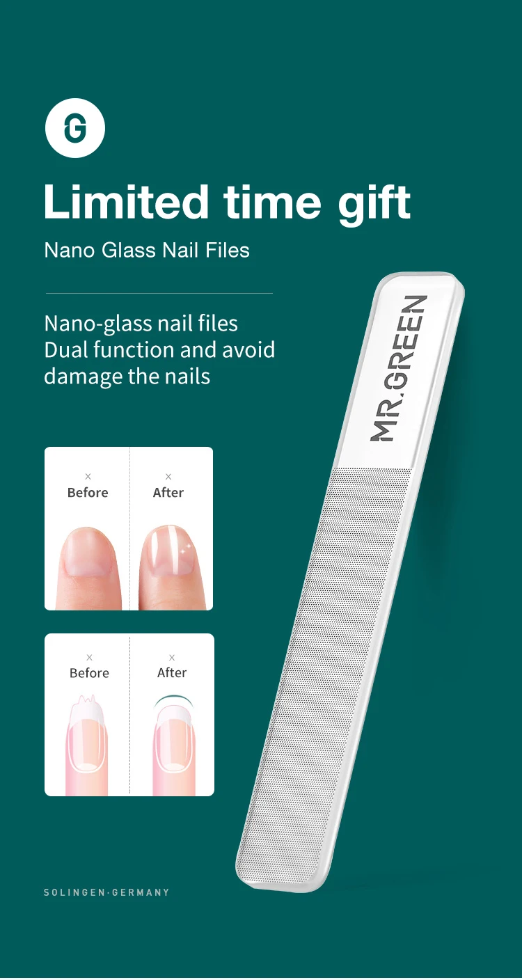 MR.GREEN Nagelknipser mit breiter Öffnung, Nagelwerkzeug aus Edelstahl für dicke und harte Nägel – Detail 9
