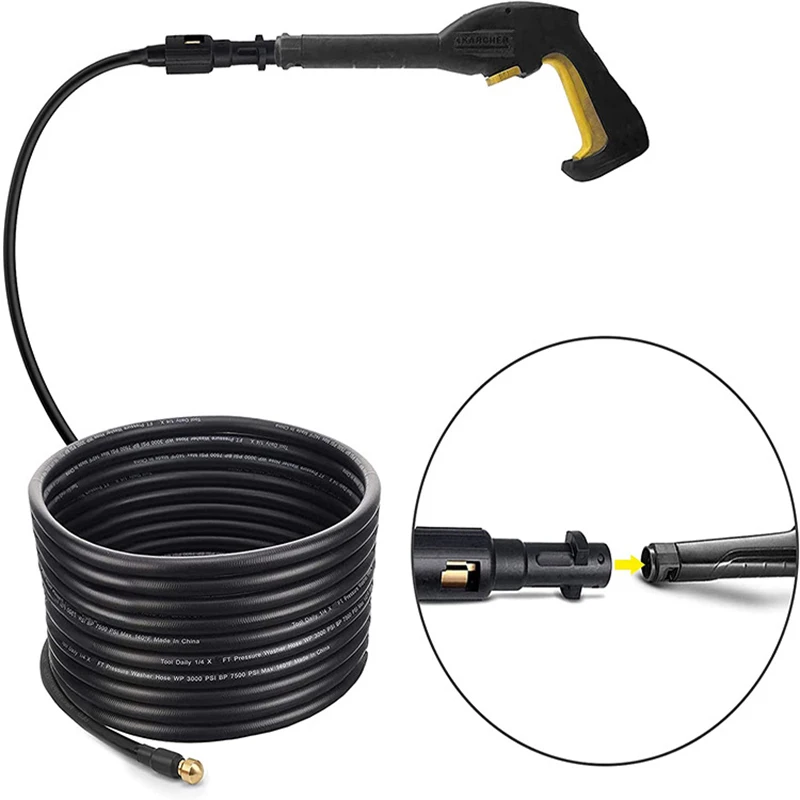 Sewer Drain Cleaning Hose Pipe Cleaner For KarcherK Lavor Conversion Adapter Lavor Converted to Karcher Washer Sewer Jetter Kit