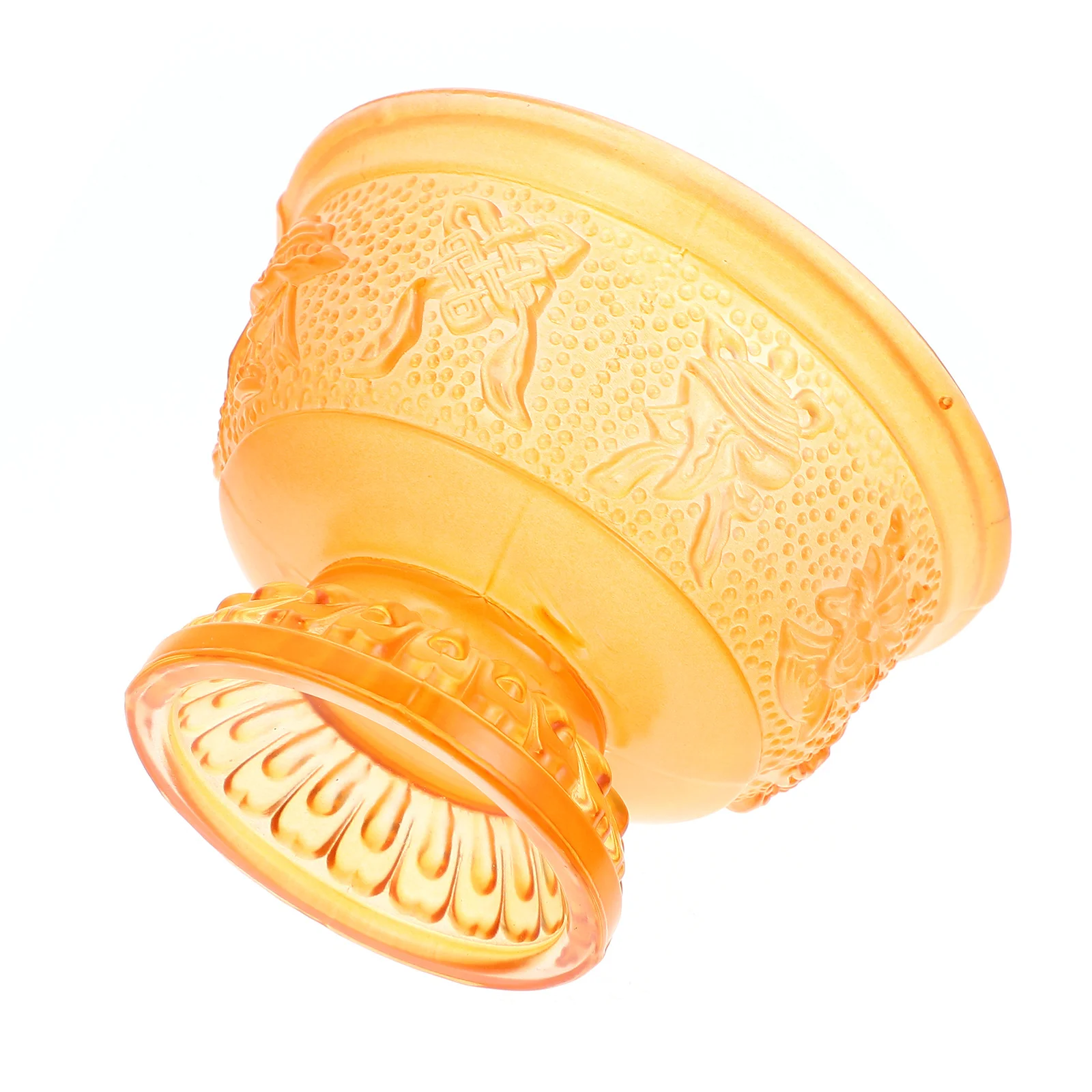 

Household Worship Cup Exquisite Offering Bowl Clear Enshrine Cup Practical Gift Buddhist Supply Offering Bowl