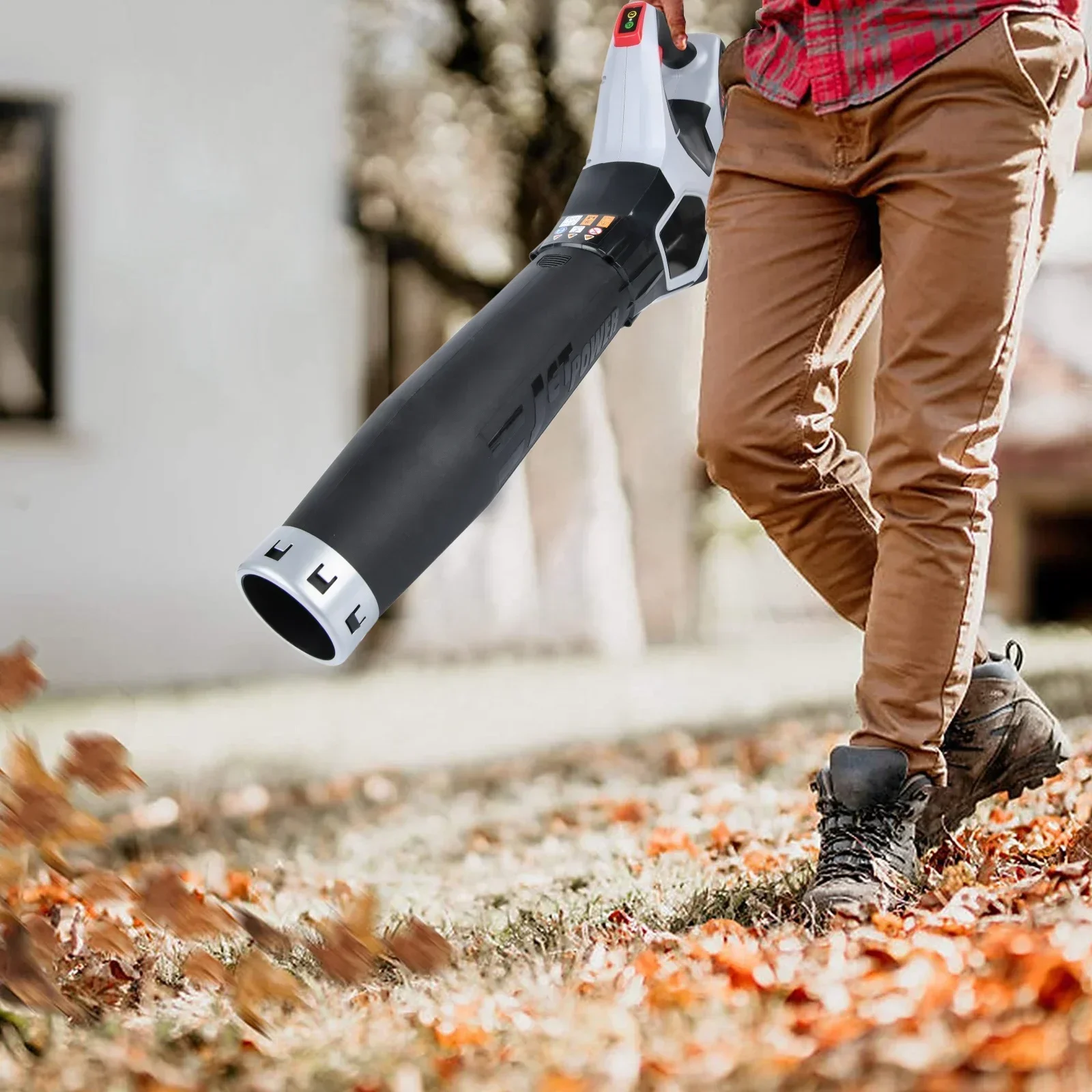 

NEW VERTAK Battery 40V Cordless Detachable Industrial Air Blower Leaf Blower Garden