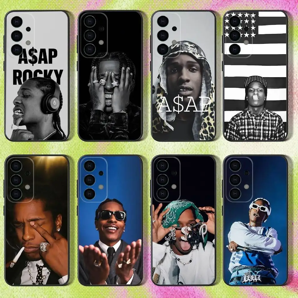 

A-A$AP R-Rocky Rapper Phone Case For Samsung S25,S24,S21,S22,S23,S30,Ultra,S20,Plus,Fe,Lite,Note,10,9,5G Black Cover