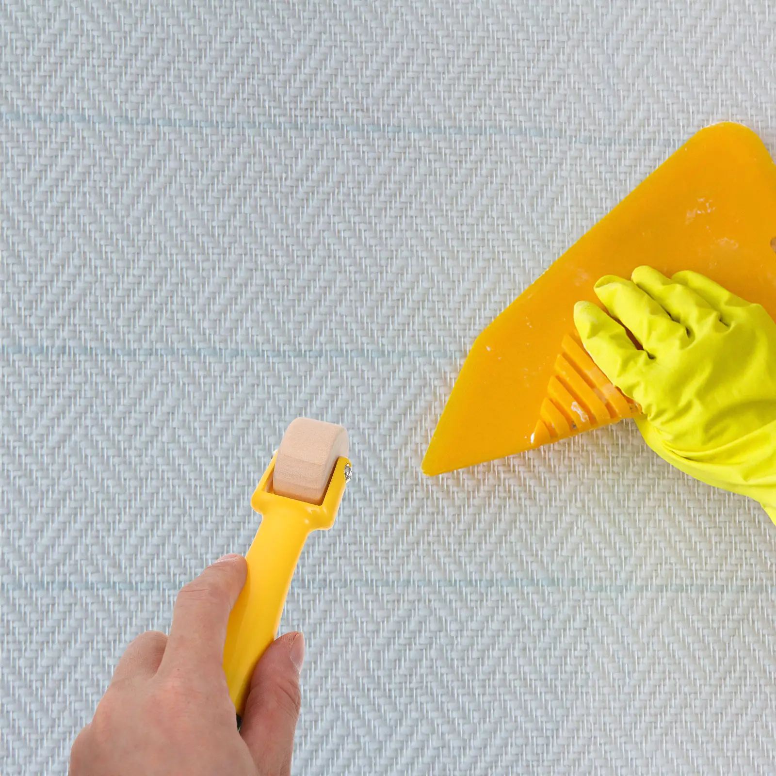 Professional Wallpaper Seam Roller Smooth Flat Seams Fast Efficient Wall Adhesive Application Sticker Smoothing Hand Pressing