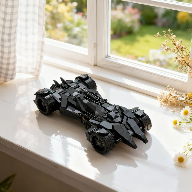 

524pcs MOC BATMOBILE BVS Super Heroes DCD Batmansed Model Building Blocks Creative Display Gift Collectible Decor Kids Premium